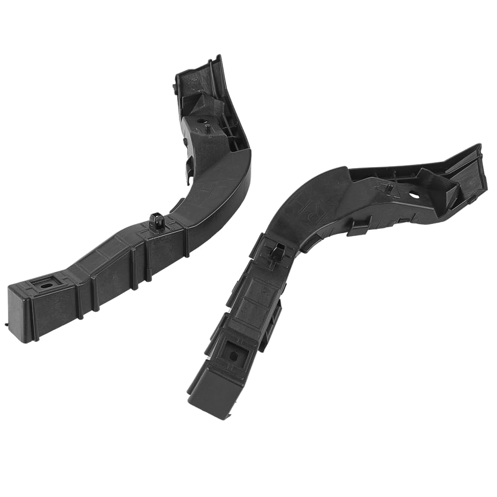 Photo 1 of 1 Pair Left and Right Side Front Bumper Bracket Bumper Mount Support Bracket - Compatible for Hyundai Elantra 2.0L L4 - Gas 2007-2010 - Replace Part 865132H000, 865142H000