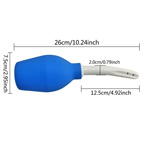 Yuena Care Enema Cleaner Medical Rubber Enema Bulb Clean Both for Men and Women