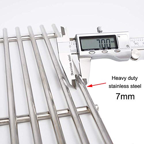 Votenli S6876C (3Pack) Stainless Steel Cooking Grid Grates Replacement