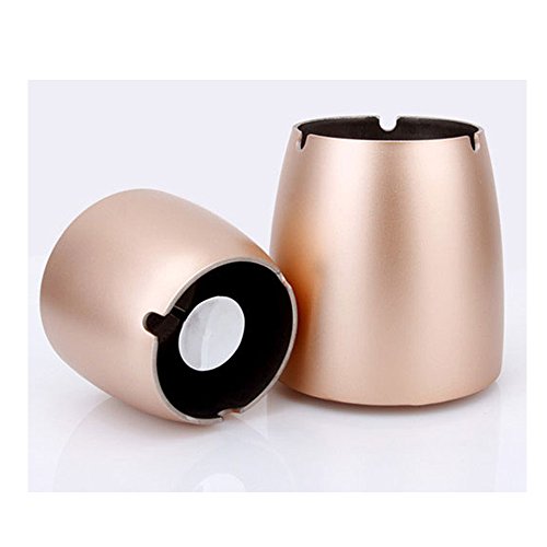 Oilp Large Windproof Ashtray for Cigarettes Outdoor Ashtrays for Patio