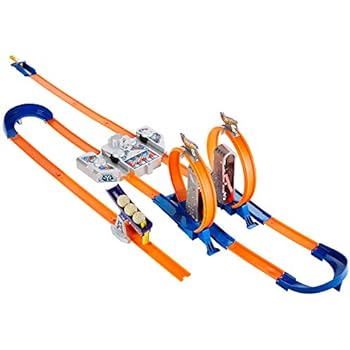 Hot Wheels Track Builder Total Turbo Takeover Track Set [Amazon Exclusive]