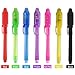 Invisible Ink Pen Spy Pen 14 Pack Secret Message Writer with UV Light Invisible Ink Marker for Adults Kids, Toys Gifts for Party Favor