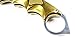 Full Metal CSGO Karambit Claw Folding Pocket Knife, Tactical Knife. for Gift, Collection, EDC (Gold)