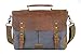 Gootium Canvas Leather Messenger Bag - Vintage Briefcase 14