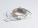 CBconcept UL Listed, 6.6 Feet, 720 Lumen, 3000K Warm White, Dimmable, 110-120V AC Flexible Flat LED Strip Rope Light, 120 Units 3528 SMD LEDs, Indoor Outdoor Use, Accessories Included, Ready to use