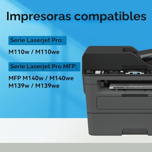 142A W1420A Toner Replacement for HP 142A W1420A Toner for HP LaserJet Pro M110w M110 M110we MFP M140w M140 M140we M139w M139we M139 (1 Black, No Chip)