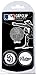 Team Golf MLB San Diego Padres Cap Clip With 2 Golf Ball Markers Golf Cap Clip with 2 Removable Double-Sided Enamel Magnetic Ball Markers, Attaches Easily to Hats
