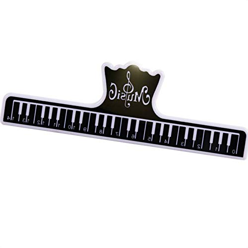 Music Score Fixed Clips Eco-friendly Plastic Book Paper Holder for Guitar Violin Piano Player