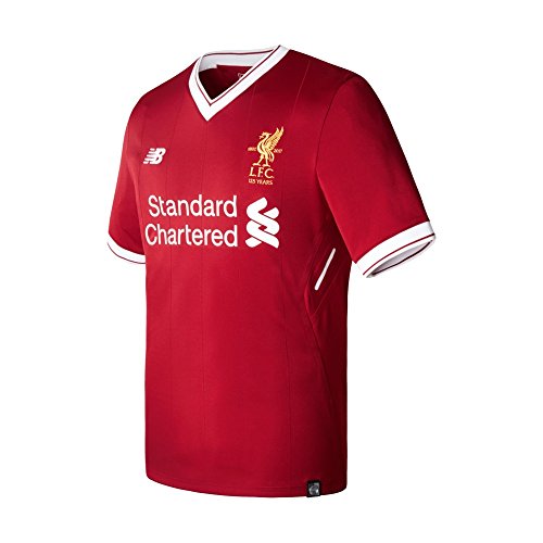 New balance mens liverpool home replica jersey red m
