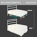 Balichun Ultra Soft Bed Skirt - Premium Queen Size White with 15 Inch Drop Hotel Quality，Hypoallergenic, Wrinkle and Fade Resistant