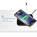 Wireless Charger, 11TT Ultra-Slim Charger QI Wireless Charging Pad [Upgraded Version with Two USB Charging Ports] for Galaxy S8 / S7 / S6 / Edge / Plus, Note 5 / 4, LG, Nexus, HTC and More (Black)