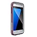 LifeProof FRĒ Series Waterproof Case for Samsung Galaxy S7 - Retail Packaging - Crushed (Purple Paddle/Sky Fly Blue)