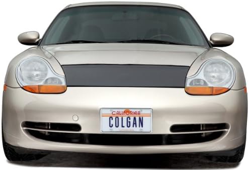 Colgan Custom Fit Sports Bra Front End Mask for Select Dodge Durango Models - Carbon Fiber (Black)