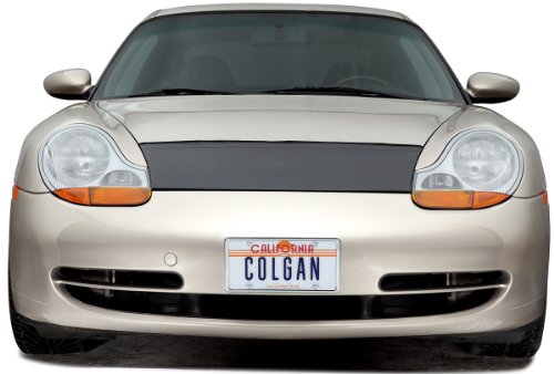 Colgan Custom Fit Front End Mask for Select Hyundai Sonata Models - Carbon Fibe…