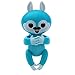 HanTop Interactive Baby Squirrel Finger Puppy Electronic Pet Toys for Boys and Girls (Sky Blue)