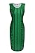 Zeagoo Women Vintage Sleeveless Sexy Bodycon Pencil Dress Fitted Party Cocktail­