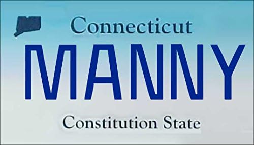 Personalized Connecticut 2000 Refrigerator Magnet State License Plate Replica