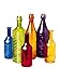 Gardener's Supply Company Exclusive Colorful Garden Bottles Yard Decor | Aesthetically Beautiful Colored Glass Bottles & Outdoor Decorations For Bottle Tree Garden | 6 Piece Set