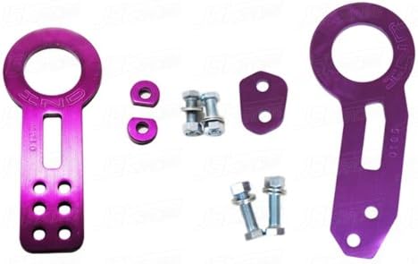 Benen Purple Front &amp; Rear Tow Hook Set