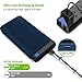 Omars PD Power Bank, Portable Charger 10000mAh with USB C Power Delivery QC Quick Charge 3.0 USB Type-C 18W Output Compatible with iPhone Xs/XR/XS Max/X / 8/8 Plus, iPad, Galaxy S9 / Note 9 (Blue)