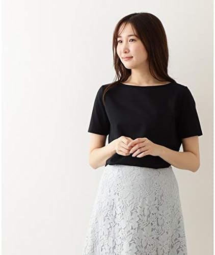 Amazon Co Jp ナチュラルビューティーベーシック Tシャツ レディース クロ M Clothing Accessories