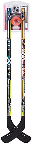 Franklin Sports Youth Street Hockey Starter Set - NHL Approved - Includes Two 34 Inch Hockey Sticks and One Street Hockey Ball (Limited Edition)