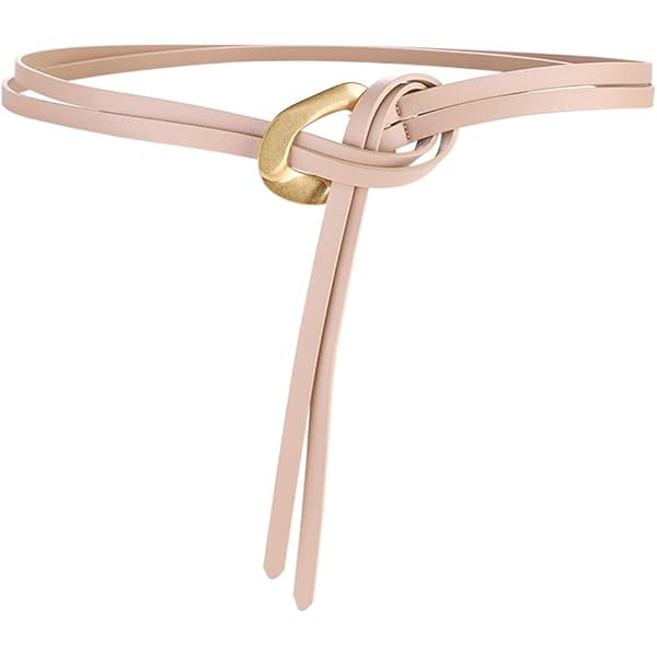 Block Garden Women PU Leather Waist Belt Double Strap Tie  display picture 2