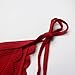 OMKAGI Women Swimwear Bikini Sets Padded Lacework 2 Pieces Swimsuits (L, Red)