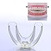 IVORIE Oral Tooth Orthodontic Alignment Trainer Appliance Mouthpiece 1pcs (Hard)