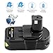 Moticett Replacement for Ryobi 18V Battery 3.6Ah Compatible with Ryobi 18 Volt Battery P102 P103 P104 P105 P107 P108 P109 Compatible with Ryobi 18V ONE+ Battery Cordless Power Tools 2-Pack