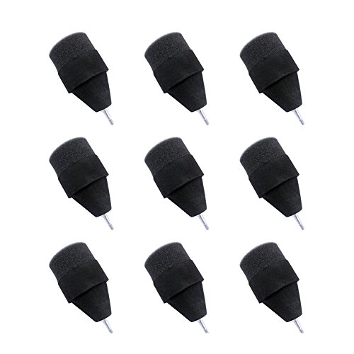 Junxing 9pcs Soft Sponge Foam Hunting Arrowhead Game Practice Broadhead Tips For Archery CS Shooting