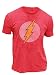Junk Food True Vintage The Flash Original Distressed Logo Red Mens T-shirt