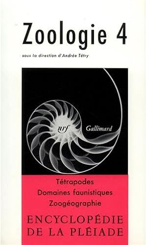 Download Zoologie, tome 4 : Tétrapodes - Domaines faunistiques - Zoogéographie PDF
