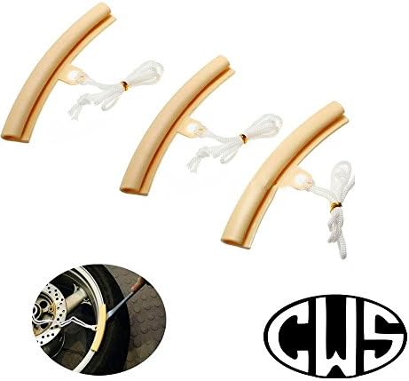 Cycle With Style Motorcycle Rim Protector Set - Contains 3 Rim Protectors To Protect Your Rims From Tire Changing Tools