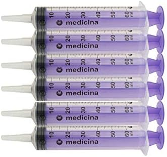 Medicina Catheter Tip Syringe, 60ml, Pack of 6