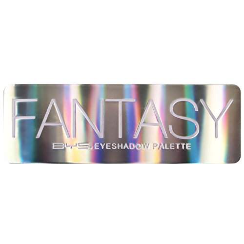 BYS Fantasy Matte Eyeshadow Palette Tin with Mirror and Dual End Applicator 12 Shades