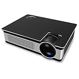 Home Theater Projector, Crenova 3200 Lumens 8GB 720P HD Smart Android Video Projector WIFI Home Cinema Support Kodi & Netflix Bluetooth Compatiable with Miracast Airplay