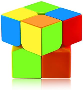 Speed Cube 2x2x2 of Stickerless Smooth Puzzle Cube by Eyeopener(stickerless)