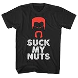 Suck My Nuts TWD Black T Shirt Abraham The Walking Dead Shirt