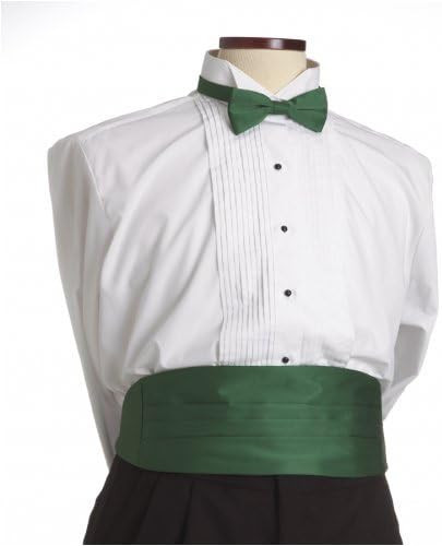Bow Tie 2" Adjustable and Cummerbund Set - Kelly Green