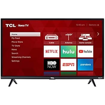 TCL 32S327 32-Inch 1080p Roku Smart LED TV (2018 Model)