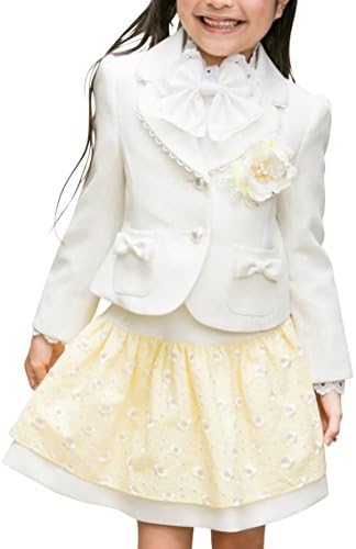 アリサナ Arisana 入学式 キャンペーンもお見逃しなく 女の子 スーツ 卒園式 子供服 フォーマル リボン付きブラウス 3点 ジャケット スカート の アベル セット