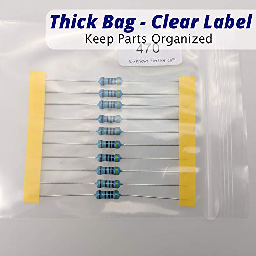 Joe Knows Electronics 1/2W 86 Value 860 Piece Resistor Kit