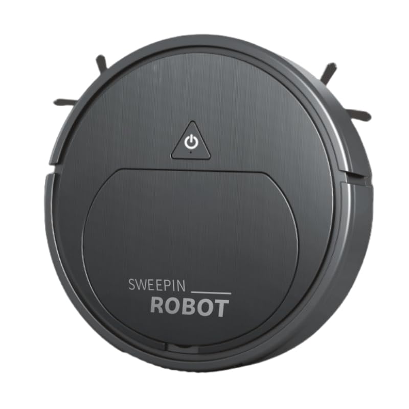 Photo 1 of Robot Vacuum Cleaner, One-Touch Start, Slim Design, Rechargeable Robot Vacuum and Mop, Suitable for Cleaning Paper Scraps, Pet Hair and Hard Floors Pet Hair Specialist Robot Vacuum.