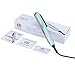 KINGDOMCARES Professional Ceramic Hair Straightening Brush Anti Scald Hair Straightener Comb Blue
