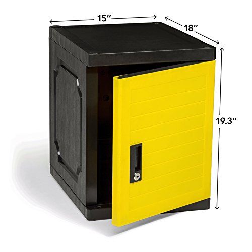 Jink Locker Lockable Storage with Keys, 19” Great Locking Storage Box Solution for