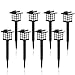 KODOO 8Pack Solar Pathway Lights Outdoor, Outdoor Garden Lights, Solar Pathway Lights, Outdoor Landscape Lighting for Lawn/Patio/Yard/Walkway/Driveway