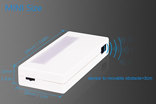 image for Pangton Villa MINI Closet Lights, 3000k Warm White Night Light, IR Sen