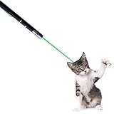 OCALER Professional Cat Catch the Beam Light Three Colors, Interactive Exercise Toy Pet Cat Training Tool, Green, Red, Blue