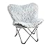 DormCo Fur Chair - Glacier Gray